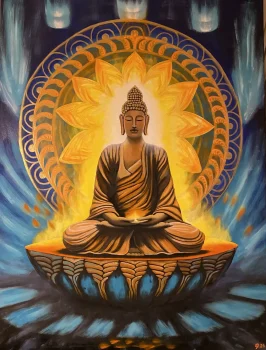 Budda, 90 x 120 cm Budda, 90 x 120 cm